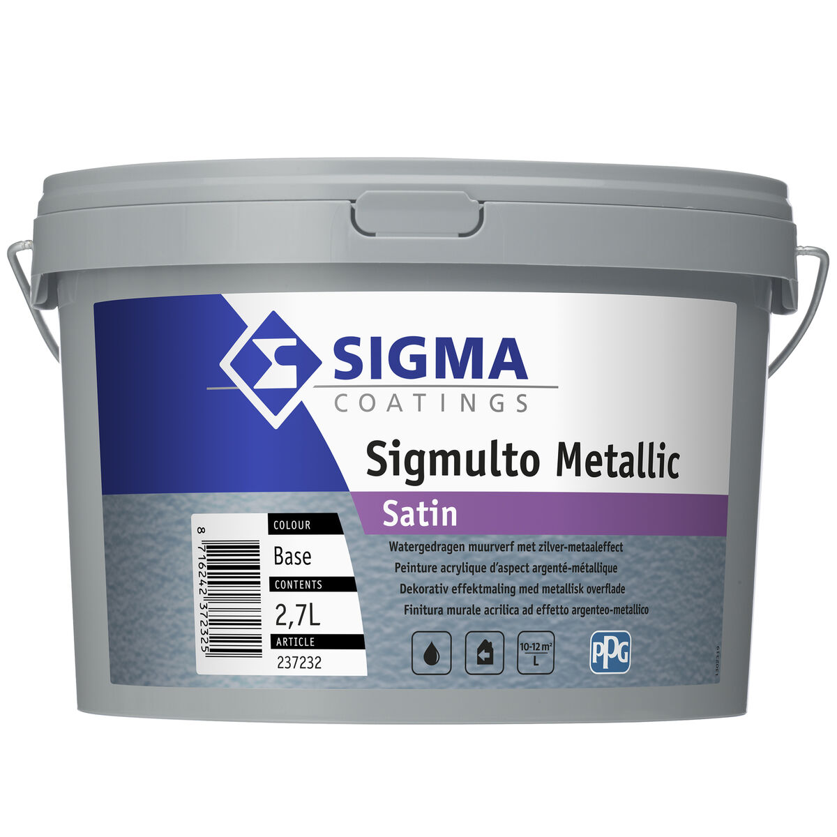 Sigmulto Metallic Satin