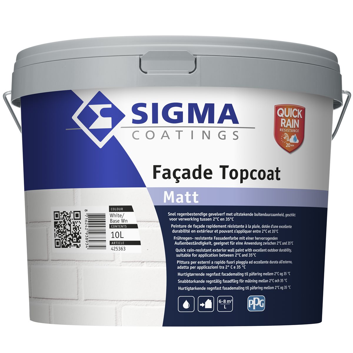 Sigma Façade Topcoat Matt